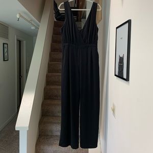 Lulu’s Kiska Black Lace Wide-Leg Jumpsuit